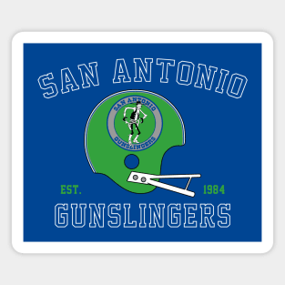 San Antonio Gunslingers - Old School Magnet